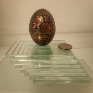 Vintage Brass & Enamel incense  Burner